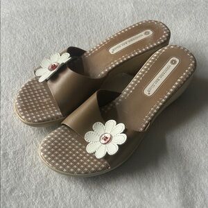 Floral Slide Sandals